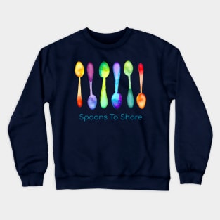 Spoons To Share! Crewneck Sweatshirt